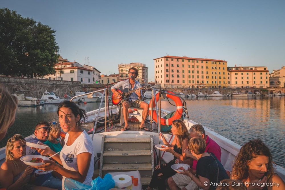 aperitivo in battello livorno