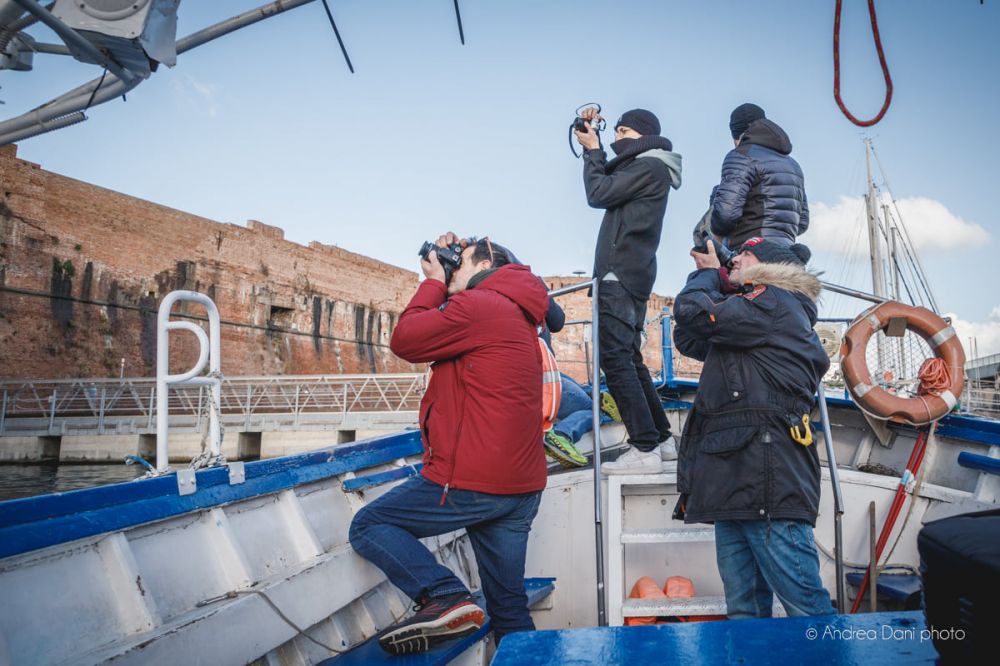 fotografare la fortezza di livorno dal giro in battello