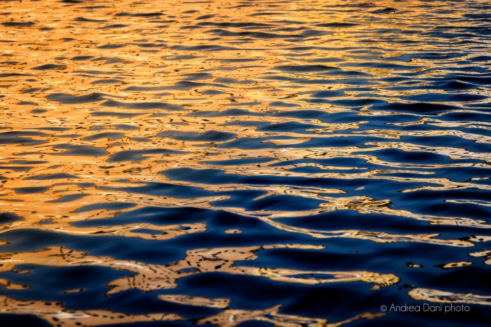 riflessi nell acqua durante il tour in battello a livorno